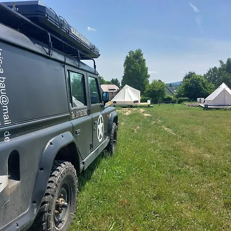 Autark Clamping Camp Luxury tent Durrhennersdorf