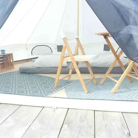 Luxury tent Autark Clamping Camp Durrhennersdorf